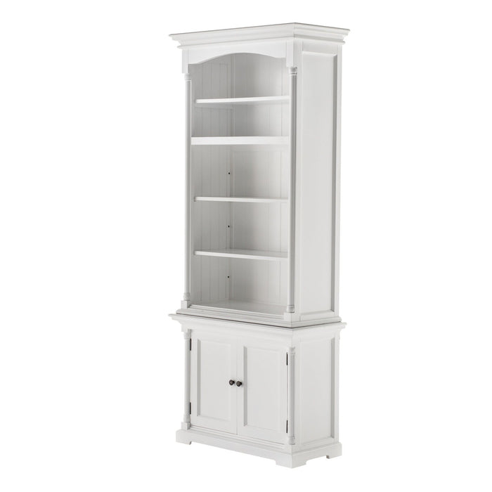 NovaSolo Provence Single-Bay Hutch Unit in Classic White CA638