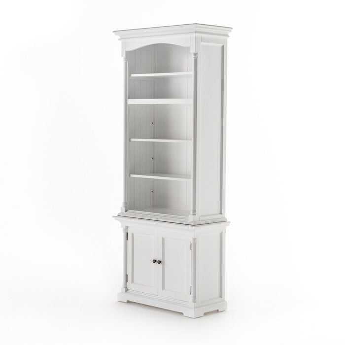 NovaSolo Provence Single-Bay Hutch Unit in Classic White CA638