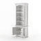 NovaSolo Provence Single-Bay Hutch Unit in Classic White CA638