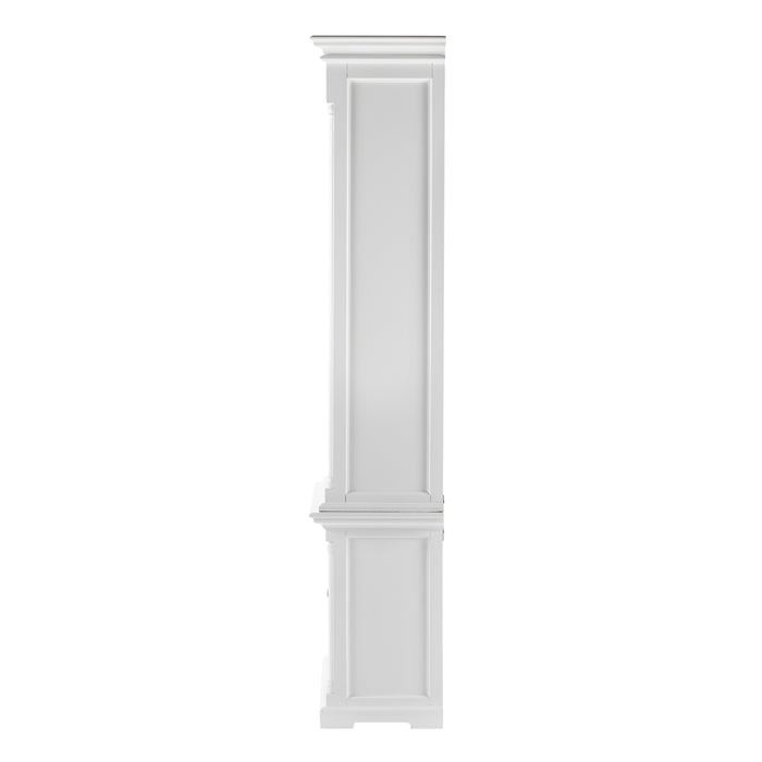 NovaSolo Provence Single-Bay Hutch Unit in Classic White CA638