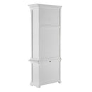 NovaSolo Provence Single-Bay Hutch Unit in Classic White CA638