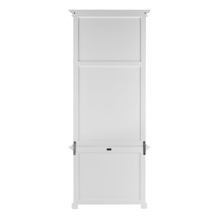 NovaSolo Provence Single-Bay Hutch Unit in Classic White CA638