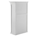 NovaSolo Provence Single-Bay Hutch Unit in Classic White CA638