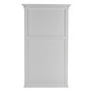 NovaSolo Provence Single-Bay Hutch Unit in Classic White CA638