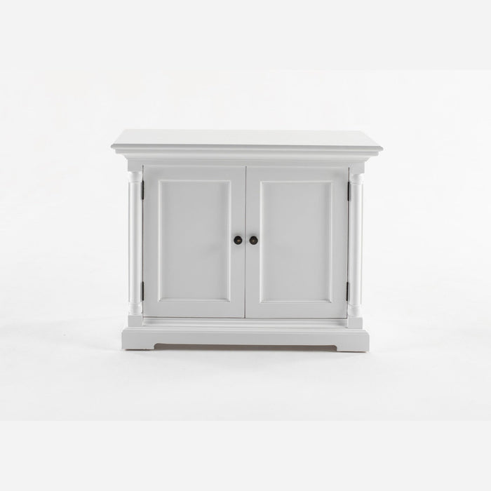 NovaSolo Provence Single-Bay Hutch Unit in Classic White CA638