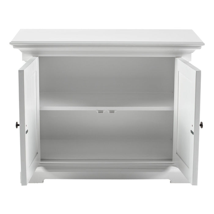 NovaSolo Provence Single-Bay Hutch Unit in Classic White CA638