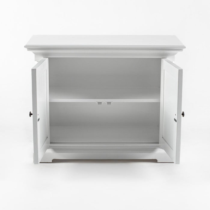 NovaSolo Provence Single-Bay Hutch Unit in Classic White CA638