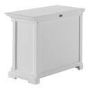 NovaSolo Provence Single-Bay Hutch Unit in Classic White CA638