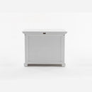 NovaSolo Provence Single-Bay Hutch Unit in Classic White CA638