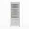 NovaSolo Skansen Single-Bay Hutch Unit in Classic White CA642