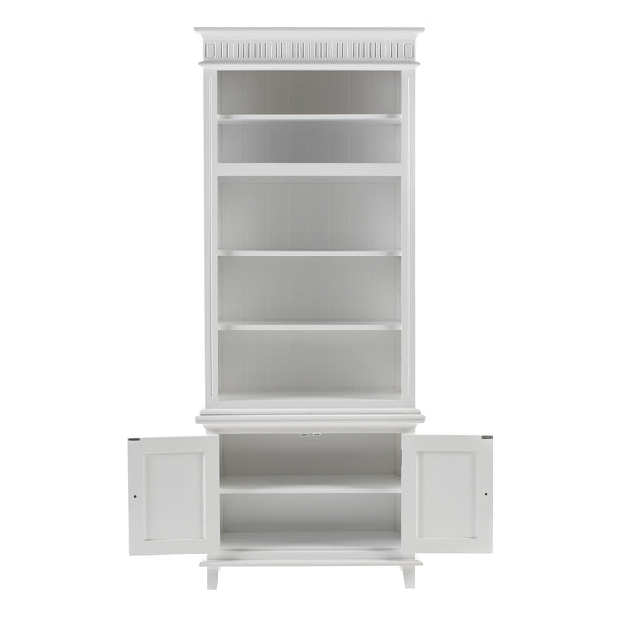 NovaSolo Skansen Single-Bay Hutch Unit in Classic White CA642