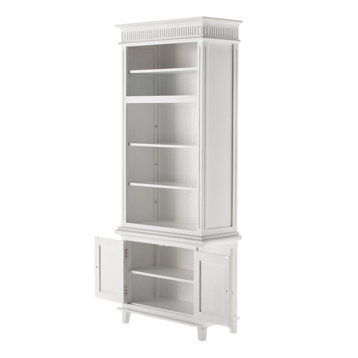 NovaSolo Skansen Single-Bay Hutch Unit in Classic White CA642