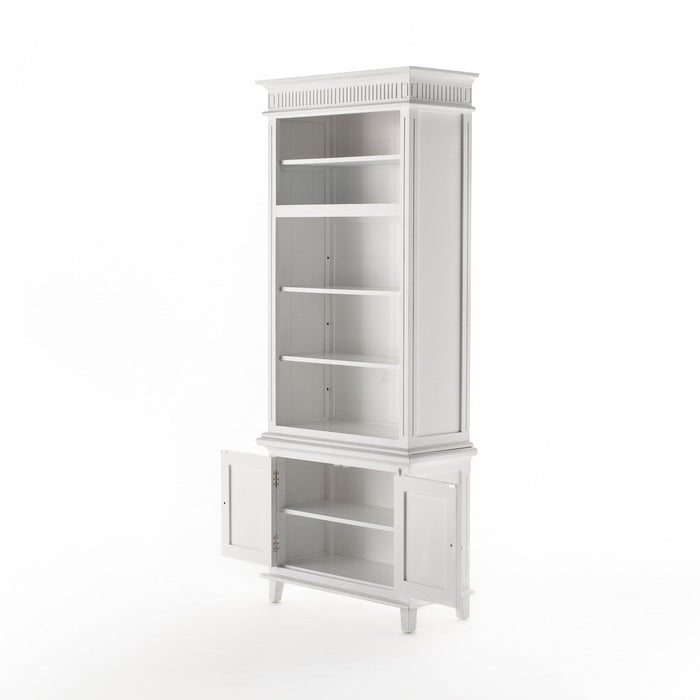 NovaSolo Skansen Single-Bay Hutch Unit in Classic White CA642