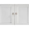 NovaSolo Skansen Double-Bay Hutch Unit in Classic White CA643