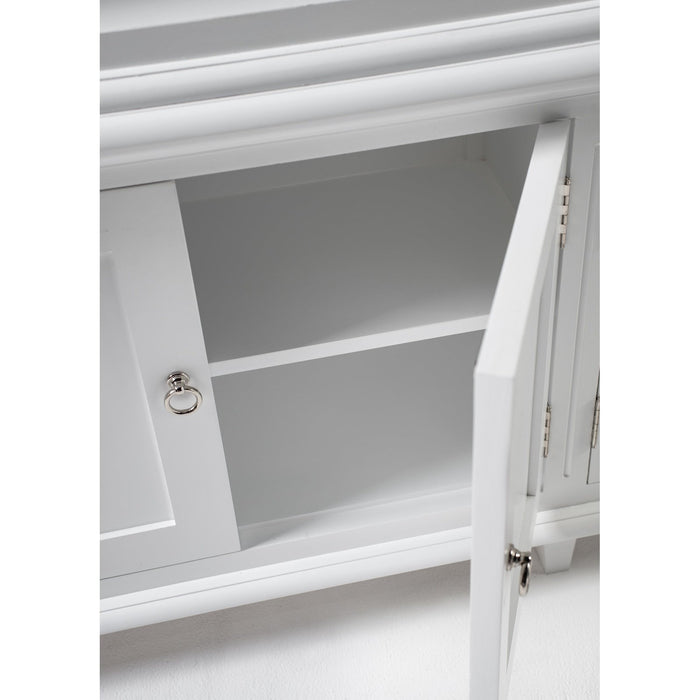 NovaSolo Skansen Double-Bay Hutch Unit in Classic White CA643