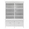 NovaSolo Skansen Double-Bay Hutch Unit in Classic White CA643