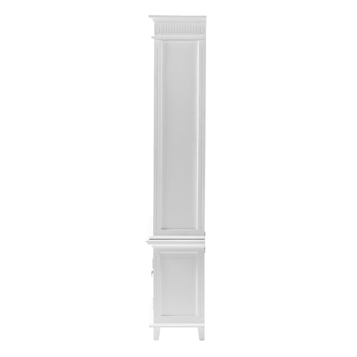 NovaSolo Skansen Double-Bay Hutch Unit in Classic White CA643