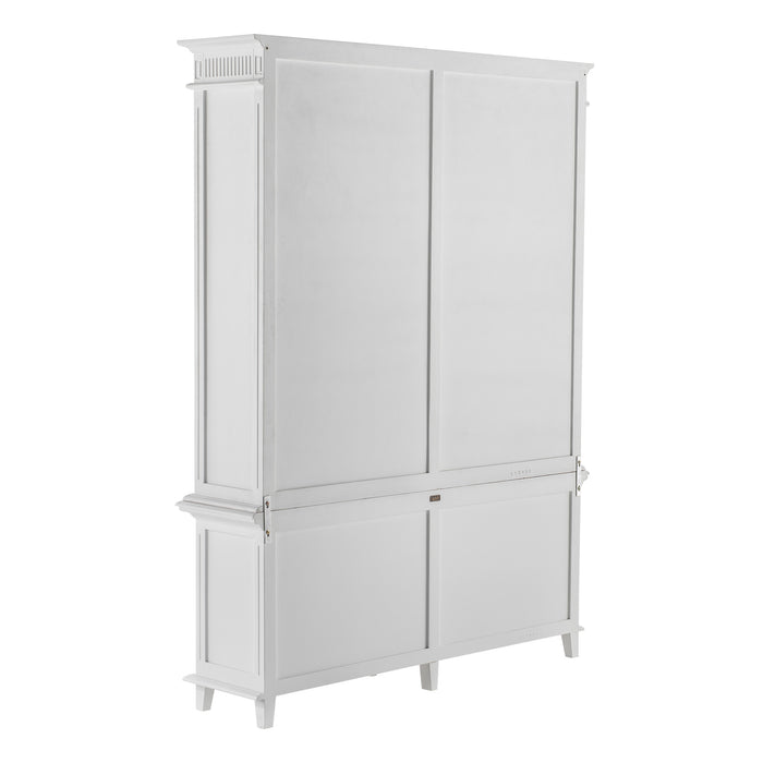 NovaSolo Skansen Double-Bay Hutch Unit in Classic White CA643