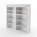 NovaSolo Skansen Double-Bay Hutch Unit in Classic White CA643