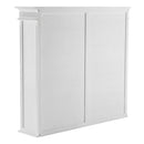 NovaSolo Skansen Double-Bay Hutch Unit in Classic White CA643