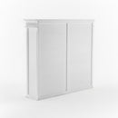 NovaSolo Skansen Double-Bay Hutch Unit in Classic White CA643