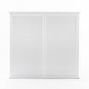 NovaSolo Skansen Double-Bay Hutch Unit in Classic White CA643