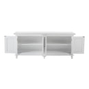 NovaSolo Skansen Double-Bay Hutch Unit in Classic White CA643