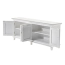 NovaSolo Skansen Double-Bay Hutch Unit in Classic White CA643