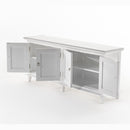 NovaSolo Skansen Double-Bay Hutch Unit in Classic White CA643