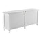 NovaSolo Skansen Double-Bay Hutch Unit in Classic White CA643