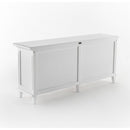 NovaSolo Skansen Double-Bay Hutch Unit in Classic White CA643