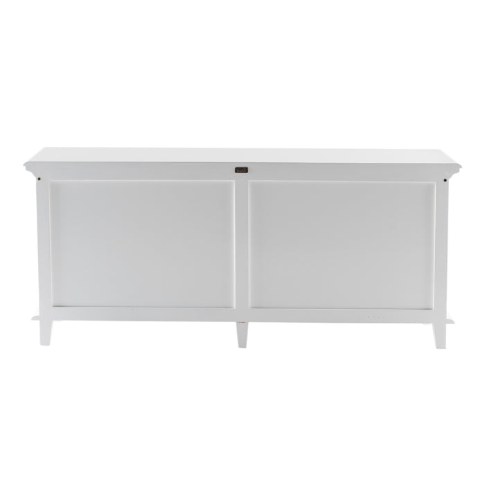 NovaSolo Skansen Double-Bay Hutch Unit in Classic White CA643