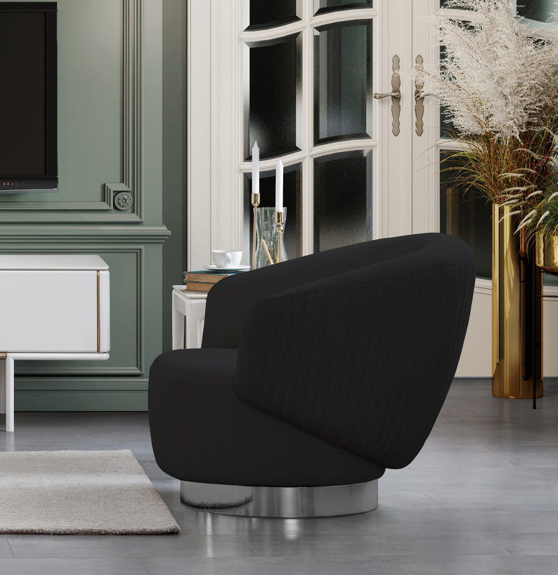 Whiteline Modern Living Erzin Swivel Chair CH1758F