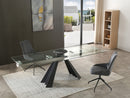 Whiteline Modern Living Chicago Extendable Dining Table DT1717