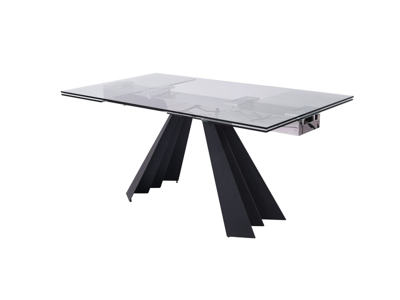 Whiteline Modern Living Chicago Extendable Dining Table DT1717