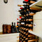 KingsBottle Custom Built Wine Rack | Rustic hardwood | Un-Assembled WRTR-CS0101