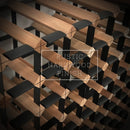 KingsBottle 42 Bottle Timber Wine Rack | 6x6 Configuration WRT042N