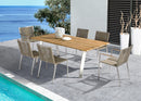 Whiteline Modern Living Rhea Outdoor Dining Chair DC1834