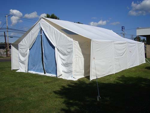 Rhino Shelters Party Tent 18’W x 32’L x 15’H – Disaster Relief Tent PB183215HWH