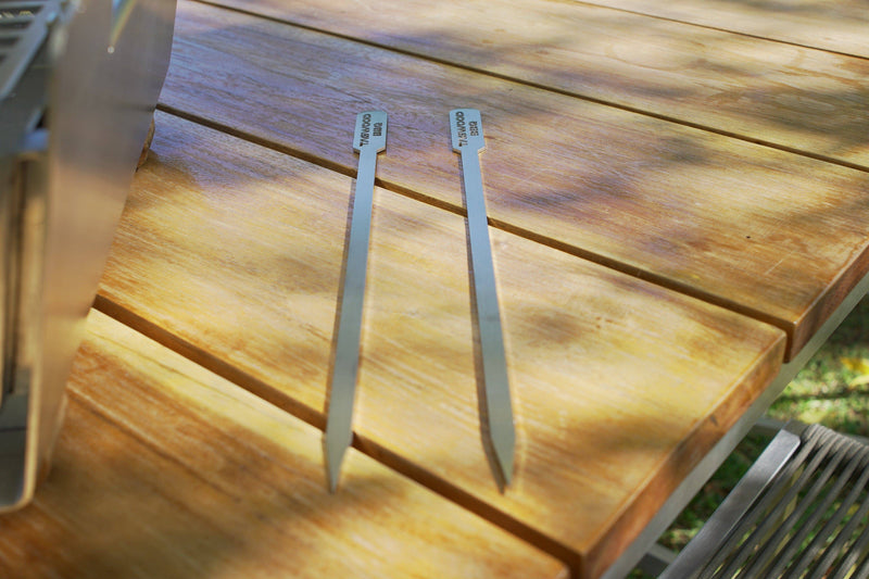 Tagwood BBQ Set of 2 Stainless steel skewers | BBQ89