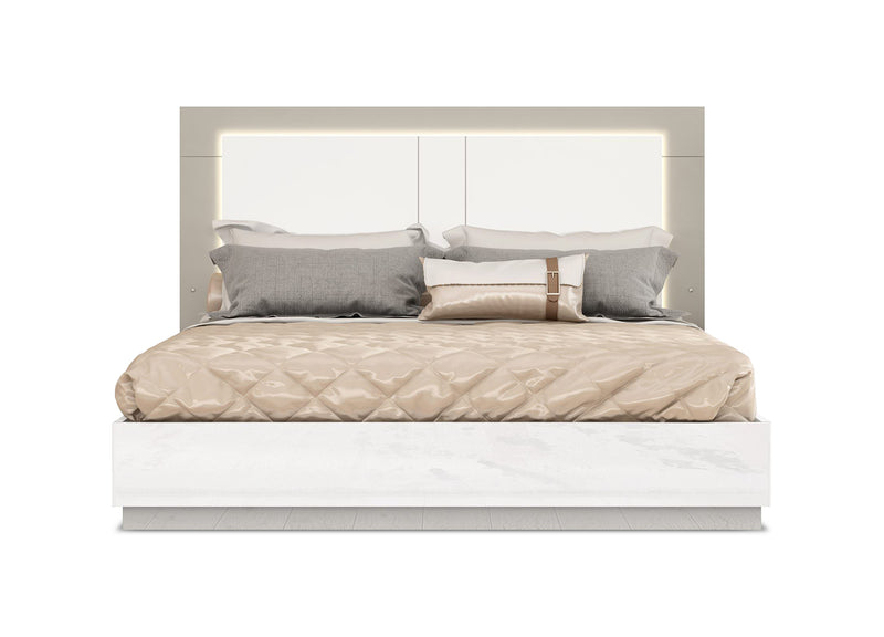 Whiteline Modern Living Daisy King Bed BK1723