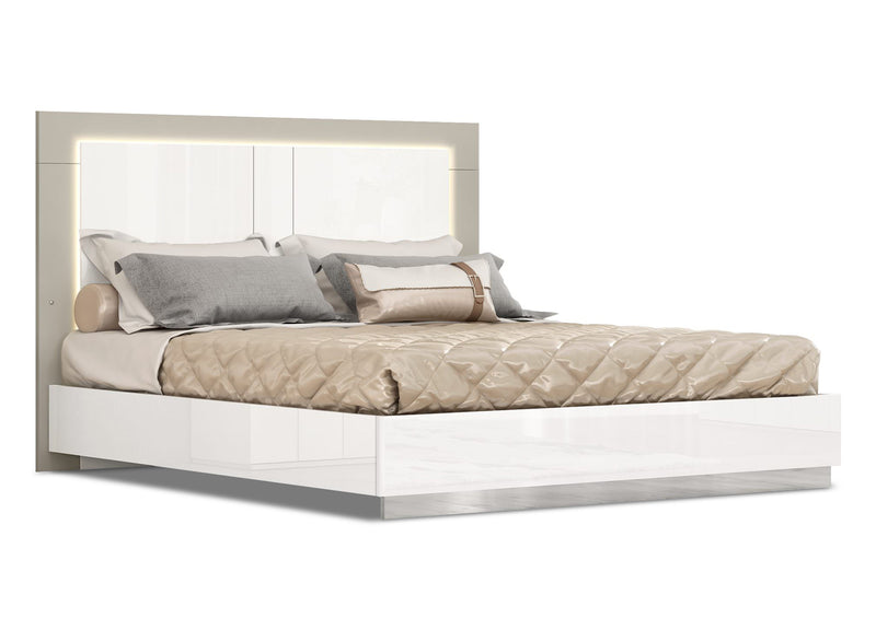 Whiteline Modern Living Daisy King Bed BK1723