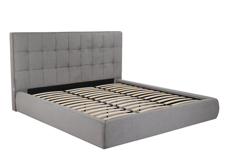 Whiteline Modern Living Dexter King Bed BK2013F