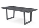 Whiteline Modern Living Doris Rectangular Outdoor Dining Table DT1836