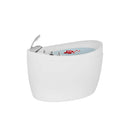 Empava 48" Freestanding Japanese-Style Air Massage Bathtub with Reversible Drain EMPV-48JT011