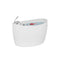 Empava 48" Freestanding Japanese-Style Air Massage Bathtub with Reversible Drain EMPV-48JT011