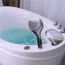 Empava 48" Freestanding Japanese-Style Air Massage Bathtub with Reversible Drain EMPV-48JT011