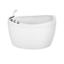 Empava 59" Freestanding Japanese-Style Soaking Tub with Reversible Drain EMPV-59FT002 59