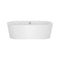 Empava 59" Freestanding Soaking Tub with Center Drain EMPV-59FT1505