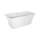 Empava 59" Freestanding Soaking Tub with Center Drain EMPV-59FT1511